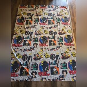 Dick Tracy 1990 Movie Bedsheet Disney Madonna Rare Vintage Twin Size Must Have